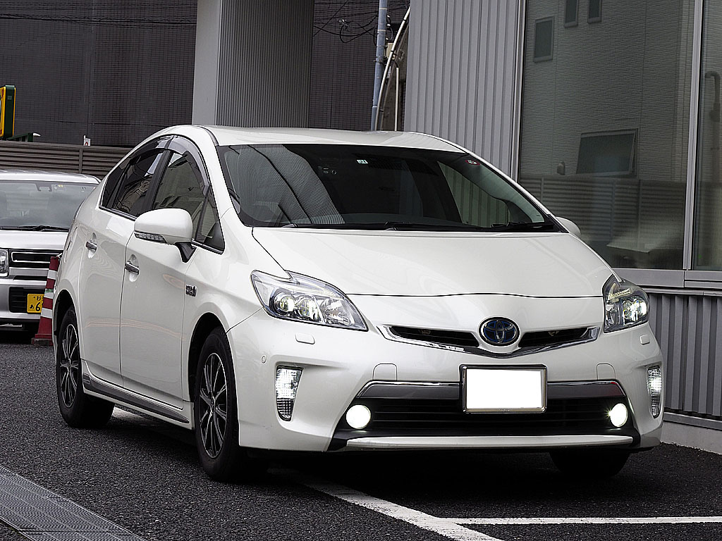 TY103 ZVW35 プリウス PHV Gレザー 純正 フロアマット 1台分 ★程度まあまあ ○ プリウスＰＨＶ Ｇレザーパッケージ（トヨタ）[CVT（無段変速車）]の